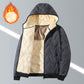 ❄️ Men’s Warm Zipper Hooded Coat – Winter Comfort Meets Everyday Style