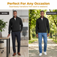 🔥 Premium Quarter-Zip Pullover – Smart Comfort Meets Effortless Autumn Style