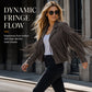 🌸Hot Sale 58% OFF💖Women’s Casual Long Sleeve Fringe Jacket