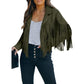 🌸Hot Sale 58% OFF💖Women’s Casual Long Sleeve Fringe Jacket