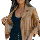 🌸Hot Sale 58% OFF💖Women’s Casual Long Sleeve Fringe Jacket
