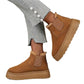 ❄️ COSY MEETS CHUNKY | Plush-Lined Platform Winter Boots -50%