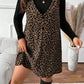 ⏰Last Day Sale 57% Off💃Layered Look Leopard Cami Dress & Top Set