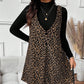 ⏰Last Day Sale 57% Off💃Layered Look Leopard Cami Dress & Top Set