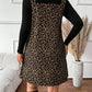 ⏰Last Day Sale 57% Off💃Layered Look Leopard Cami Dress & Top Set