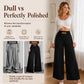 ✨ Slimming & Flattering | Women's Smocked Elastic Waist Wide-Leg Pants