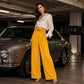 ✨ Slimming & Flattering | Women's Smocked Elastic Waist Wide-Leg Pants