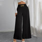 ✨ Slimming & Flattering | Women's Smocked Elastic Waist Wide-Leg Pants
