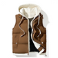 🍂❄️Thickened Hooded Winter Puffer Vest - Warmth Without The Bulk