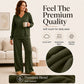 Women's Off Shoulder Sweatshirt & Pants Set