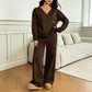 Women's Off Shoulder Sweatshirt & Pants Set