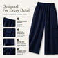 🍂 Women’s High-Waisted Drawstring Trousers – Relaxed Comfort & Effortless Autumn Style