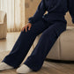 🍂 Women’s High-Waisted Drawstring Trousers – Relaxed Comfort & Effortless Autumn Style