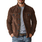 🍂 Men’s Vintage Corduroy Stand-Collar Jacket – Timeless Style & Autumn Comfort