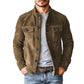 🍂 Men’s Vintage Corduroy Stand-Collar Jacket – Timeless Style & Autumn Comfort