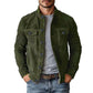 🍂 Men’s Vintage Corduroy Stand-Collar Jacket – Timeless Style & Autumn Comfort