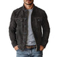 🍂 Men’s Vintage Corduroy Stand-Collar Jacket – Timeless Style & Autumn Comfort