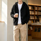 🧶 Men's Hooded Knit Cardigan Casual Loose Button Sweater Jacket