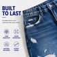 ✨ Flattering Everyday Style | Women's High-Waisted Distressed Wide-Leg Jeans
