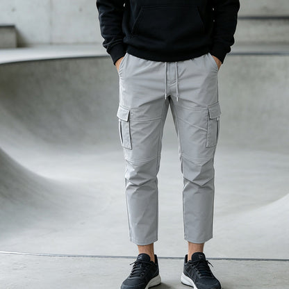Must-Have🔥👖 Athletic Fit Cargo Trousers – Adjustable Waistband & Versatile Styling for Hiking, Travel or Everyday Comfort