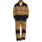 👕👖 Men's Printed Half-Zip Sweatshirt & Pants Tracksuit Set– Comfortable Autumn Style from Top to Bottom