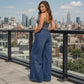 👖 LIMITED-TIME 55% OFF! ✨ Women's Casual Wide Leg High-Waisted Jeans 