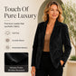 Women's Suede Blazer Jacket