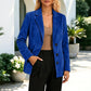 Women's Suede Blazer Jacket