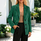 Women's Suede Blazer Jacket