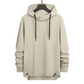 ☁️ All-Day Comfort | Men's Relaxed-Fit High-Neck Hooded Sweatshirt