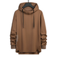 ☁️ All-Day Comfort | Men's Relaxed-Fit High-Neck Hooded Sweatshirt