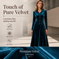 🍂 Women’s Vintage Velvet A-Line Dress – Timeless Elegance & Effortless Autumn Style
