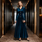 🍂 Women’s Vintage Velvet A-Line Dress – Timeless Elegance & Effortless Autumn Style