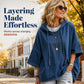 🍂 Women's Casual Loose Denim Hoodie – Relaxed Comfort & Effortless Autumn Style