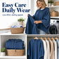🍂 Women's Casual Loose Denim Hoodie – Relaxed Comfort & Effortless Autumn Style