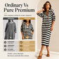 🔥 Hot Sale 50% OFF💖Women's Casual Striped Hoodie Dress