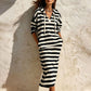 🔥 Hot Sale 50% OFF💖Women's Casual Striped Hoodie Dress
