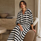 🔥 Hot Sale 50% OFF💖Women's Casual Striped Hoodie Dress