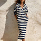 🔥 Hot Sale 50% OFF💖Women's Casual Striped Hoodie Dress
