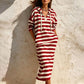 🔥 Hot Sale 50% OFF💖Women's Casual Striped Hoodie Dress