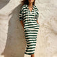 🔥 Hot Sale 50% OFF💖Women's Casual Striped Hoodie Dress