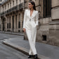 🌸 Women’s Elegant Blazer Jumpsuit – Polished Tailoring & Effortless Autumn Style