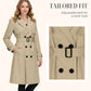 🍂 Women’s Double-Breasted Trench Coat – Timeless Elegance & Effortless Autumn Style
