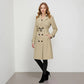 🍂 Women’s Double-Breasted Trench Coat – Timeless Elegance & Effortless Autumn Style