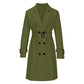 🍂 Women’s Double-Breasted Trench Coat – Timeless Elegance & Effortless Autumn Style