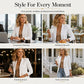 Hot Sale 50% OFF💖Women's Casual Lightweight Blazer Jacket