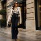 👖 Women's Flattering Stretchy Flare Pants – Slimming Fit & Effortless Autumn Style