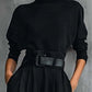 💞 Women’s Elegant Turtleneck Top & High-Waist Pants Set