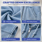 🍂 Women’s Casual Denim Hooded Vest – Effortless Layering & Autumn Style