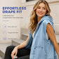 🍂 Women’s Casual Denim Hooded Vest – Effortless Layering & Autumn Style